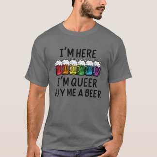 Camiseta Estoy Aquí Soy Queer, Estoy Aquí Soy Queer Comprar