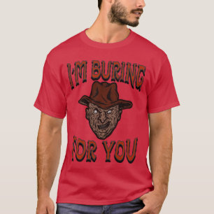 Camiseta Estoy Ardiendo Por Ti Vintage Horror Halloween Hom