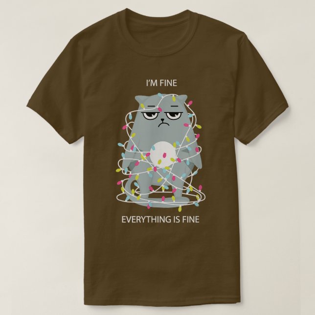 Camiseta Estoy bien (Diseño del anverso)