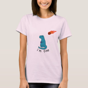 Camiseta "estoy bien" dino