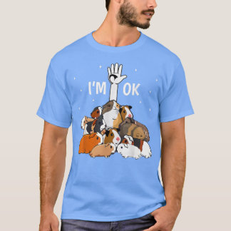 Camiseta Estoy bien, divertida chica de Guinea