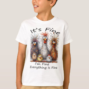 Camiseta Estoy bien, está bien, todo está bien.