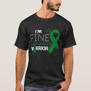 Camiseta Estoy bien Gastroschisis Warrior Awareness Feather