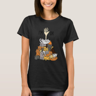 Camiseta Estoy bien, gatos llenos de gatos gatitos, madre d
