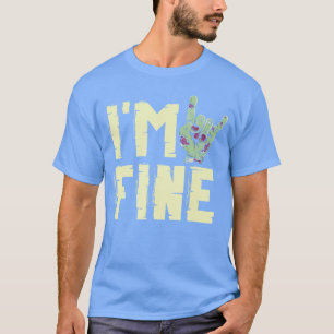 Camiseta Estoy Bien Mano de Zombie Zombies Horrorrick Orrea