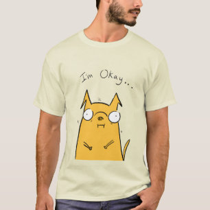 Camiseta Estoy bien... Pegatina