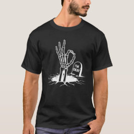Camiseta Estoy bien Skeleton Hand Halloween T-Shirt