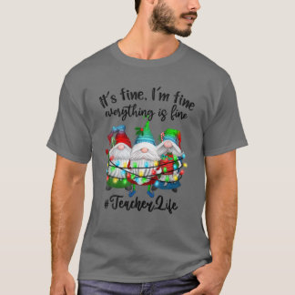 Camiseta Estoy bien, todo está bien, la vida del profesor G