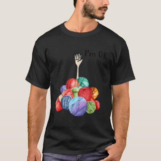 Camiseta Estoy Bien Yarn Knitting Crochet
