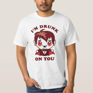 Camiseta Estoy borracho contigo Declaración de amor de va