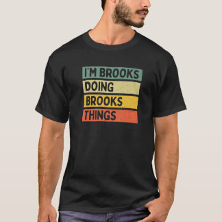 Camiseta Estoy Brooks Haciendo Cosas Graciosas Personalizad
