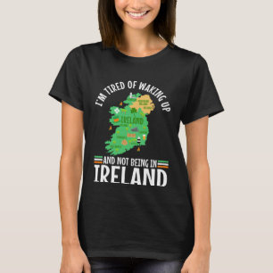 Camiseta Estoy cansada de despertarme y de no estar en Irla