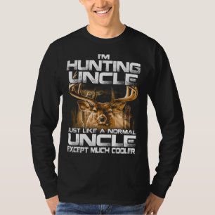 Camiseta Estoy cazando a tío - Funny Deer Hunting Uncle T-S