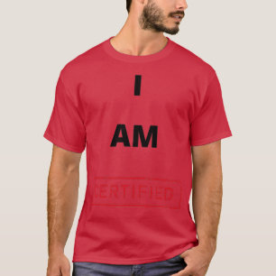 Camiseta Estoy certificado