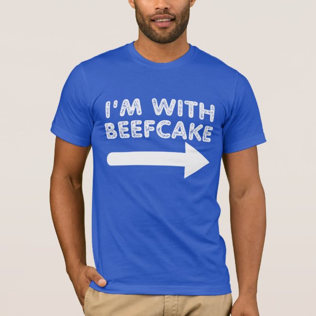 Camiseta Estoy Con Beefcake (Anverso)