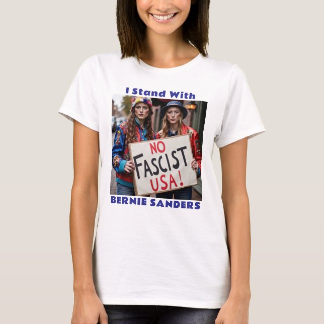 Camiseta Estoy con Bernie Sanders político (Anverso)