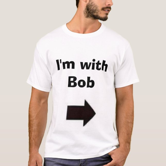 Camiseta Estoy con Bob (Anverso)