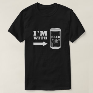 Camiseta Estoy con cerveza