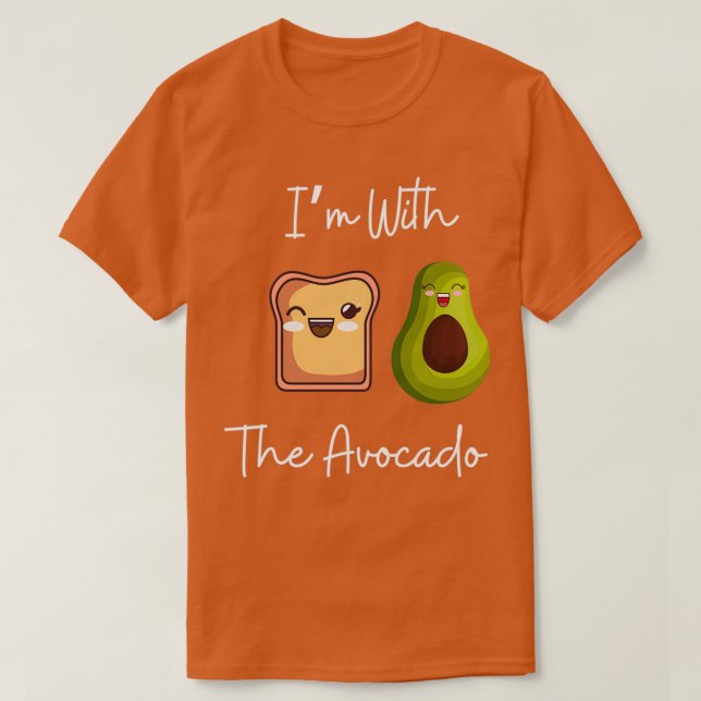 Camiseta Estoy con el aguacate 49 (Diseño del anverso)