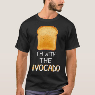 Camiseta Estoy con el aguacate - aguacate adolescente Hallo