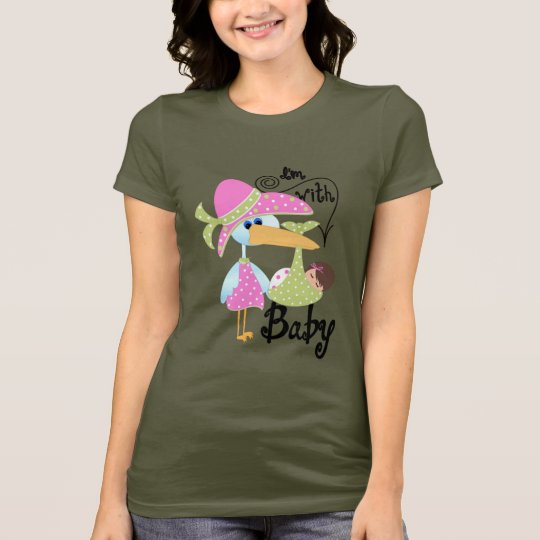 Camiseta Estoy con el bebé