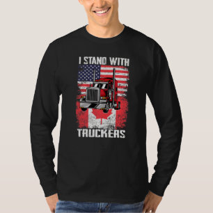 Camiseta Estoy con el convoy de libertad de camioneros