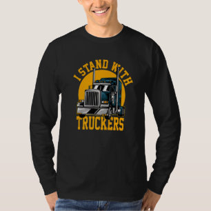 Camiseta Estoy con el convoy de libertad de camioneros