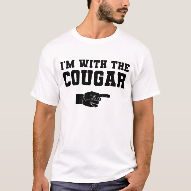Camiseta Estoy con el Cougar (Anverso)
