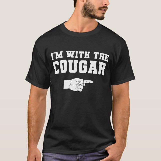 Camiseta Estoy con el Cougar (Anverso)