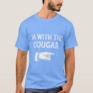 Camiseta Estoy Con El Disfraz De Cougar Coincidente De Coug