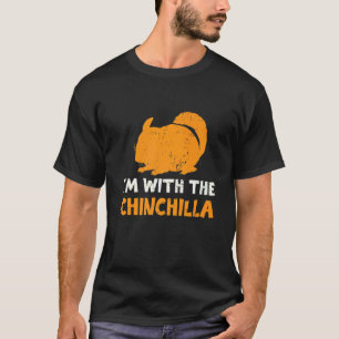 Camiseta Estoy con el disfraz de Halloween de Chinchilla