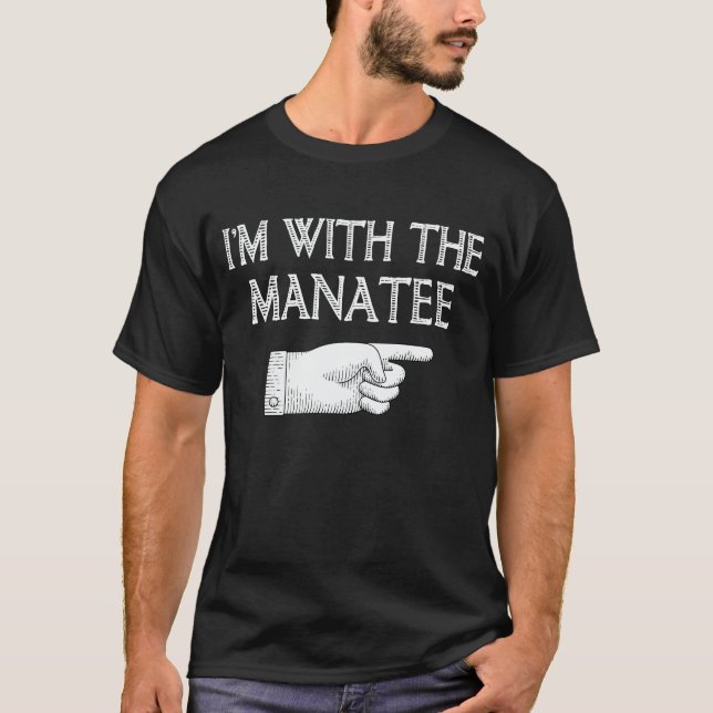 Camiseta Estoy con el disfraz de Halloween de Manatee (Anverso)