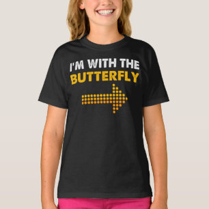 Camiseta Estoy con el divertido costo de la pareja de Hallo