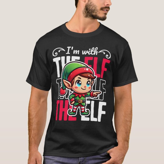 Camiseta Estoy Con El Elf (Anverso)