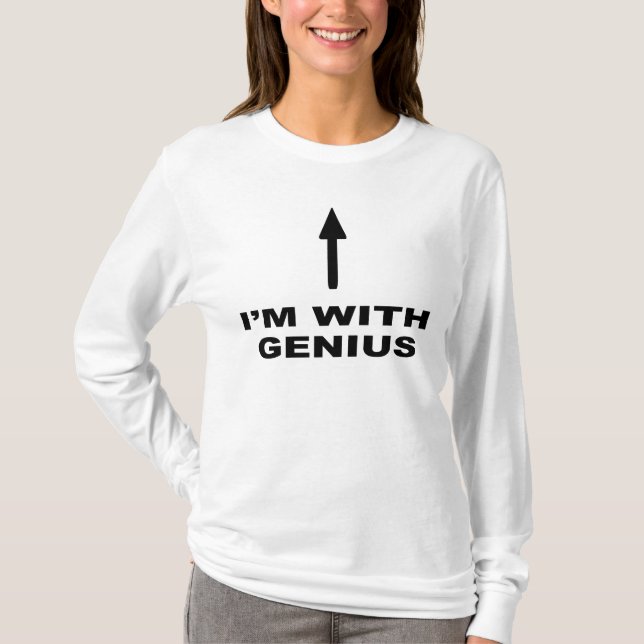 Camiseta Estoy CON EL GENIO (Anverso)