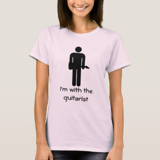 Camiseta Estoy con el guitarrista