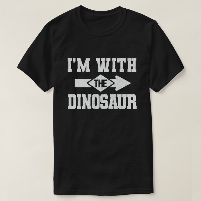Camiseta Estoy con el Halloween de la Pareja Graciosa de lo (Diseño del anverso)
