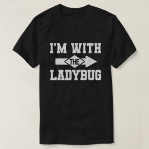 Camiseta Estoy con el Halloween de Pareja Graciosa de Ladyb
