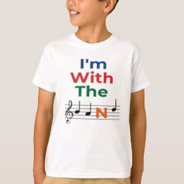 Camiseta Estoy con el humor musical del músico de banda