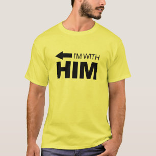 Camiseta Estoy con él (izquierda)
