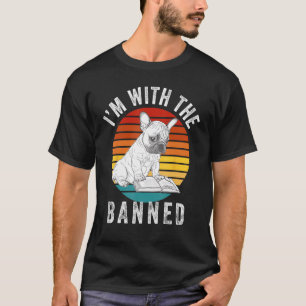 Camiseta Estoy con el libro de libros prohibido de lecturaW