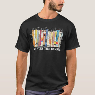 Camiseta Estoy Con El Maestro De Lectura De Libros Prohibid