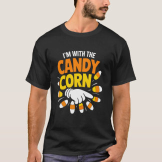Camiseta Estoy Con El Maíz De Caramelo Feliz Noche De Hallo