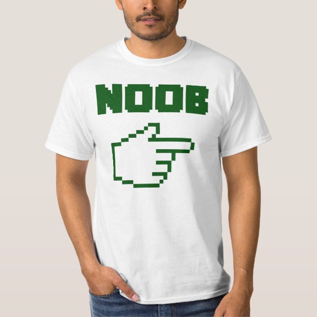 Camiseta Estoy con el Newbie de Noob (Anverso)