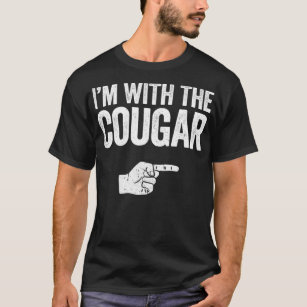 Camiseta Estoy con el traje Cougar que combina