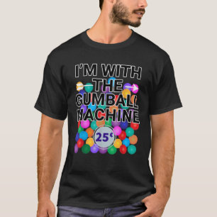 Camiseta Estoy con el traje de máquina Gumball