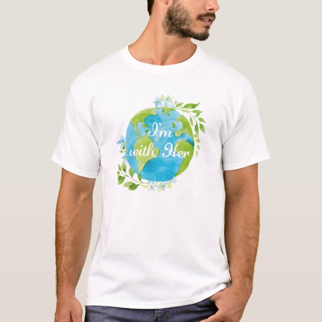 Camiseta Estoy Con Ella (Anverso)