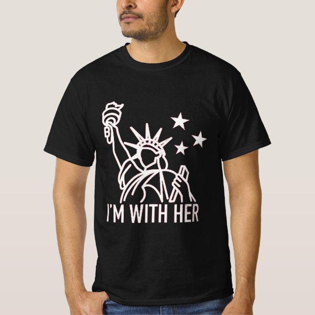 Camiseta Estoy Con Ella (Anverso)