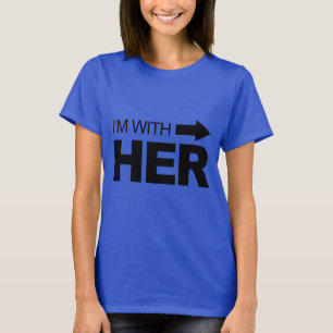 Camiseta Estoy con ella (ahora)