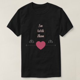 Camiseta Estoy Con Ellos Hombres Polígamos